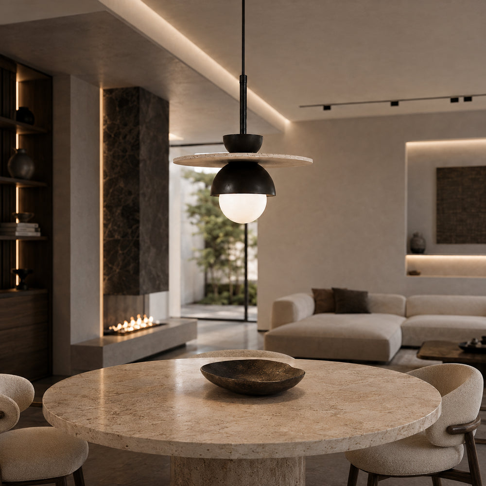 WOOD AND STONE TRAVERTINO