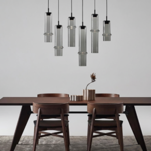 BAMBOO – Suspension lumineuse en verre