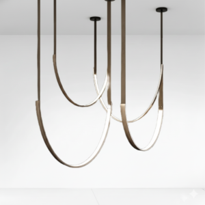 LUSTIA – Suspension lumineuse sculpturale