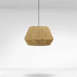 NATURAL – Suspension en rotin tressé