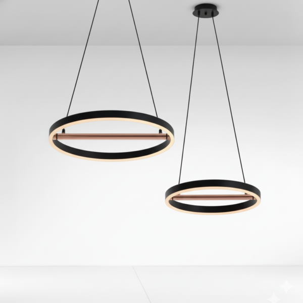 ORIENTUS – Suspension lumineuse circulaire orientable