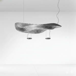 ANGEL CHROME – Suspension lumineuse sculpturale
