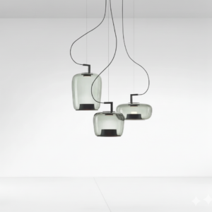 LISTRAL – Suspension lumineuse en verre soufflé