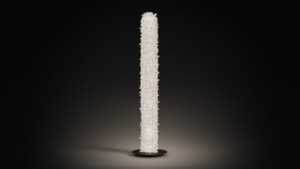 FLOOR CRYSTAL OVAL – Lampadaire décoratif cristal