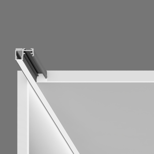 PROFLINE T4 END – Suspension linéaire LED encastrée (élément terminal)