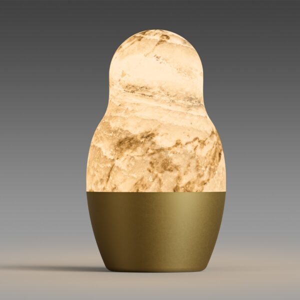 MATRESHKA – Lampadaire décoratif sculptural