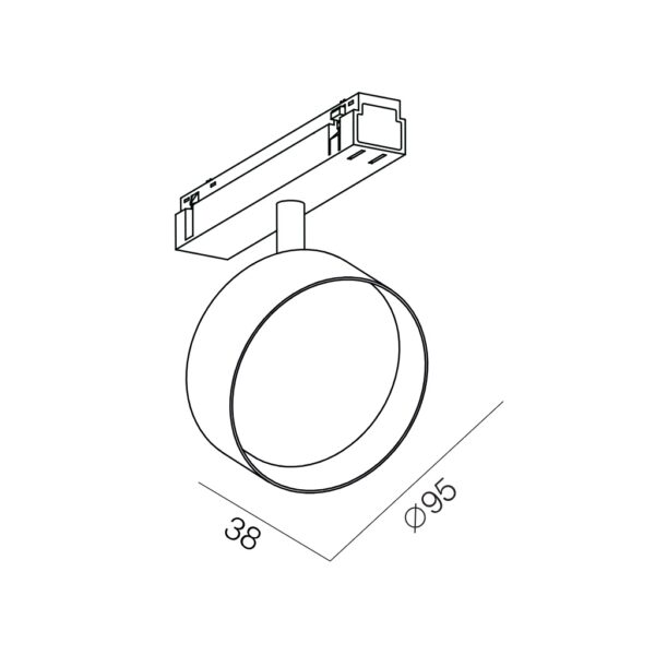 INFINITY OREO SHADE – Abat-jour décoratif pour système d’éclairage