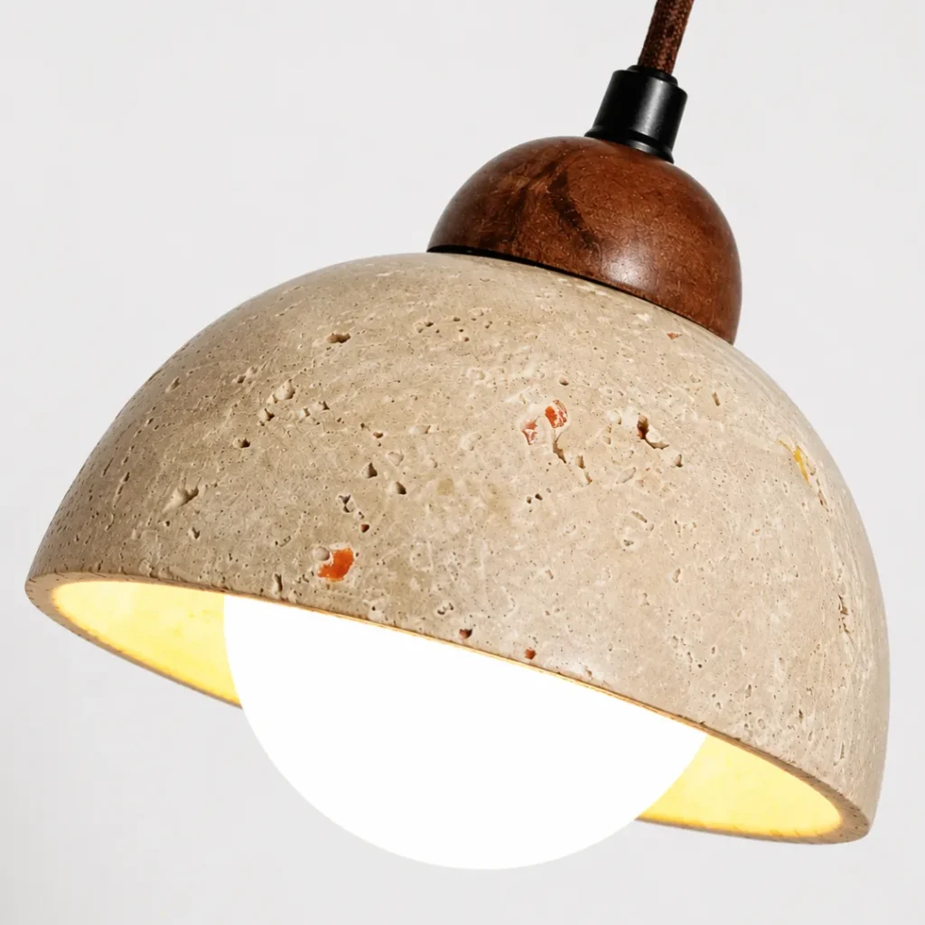 Dome Travertino Globe